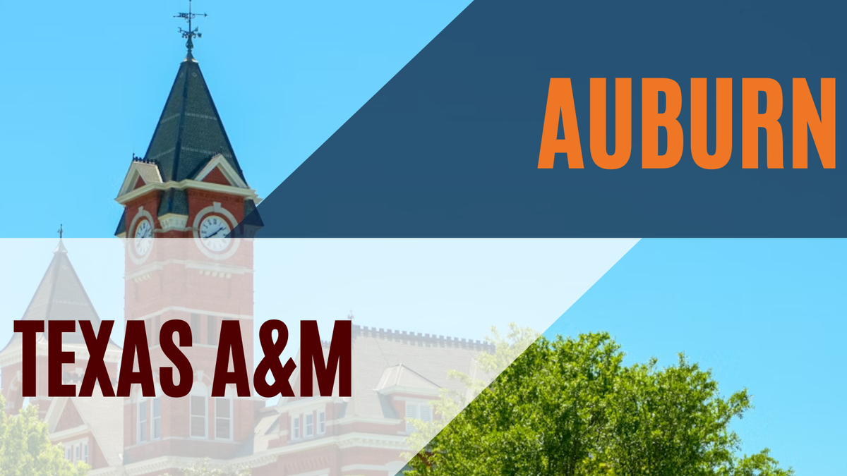 Auburn Tigers vs. Texas A&M Aggies football matchup preview with key players